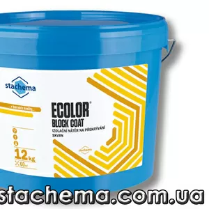 ECOLOR BLOCK COAT средство для нейтрализации пятен на стенах и потолке