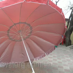 Зонт с металлическим каркасом