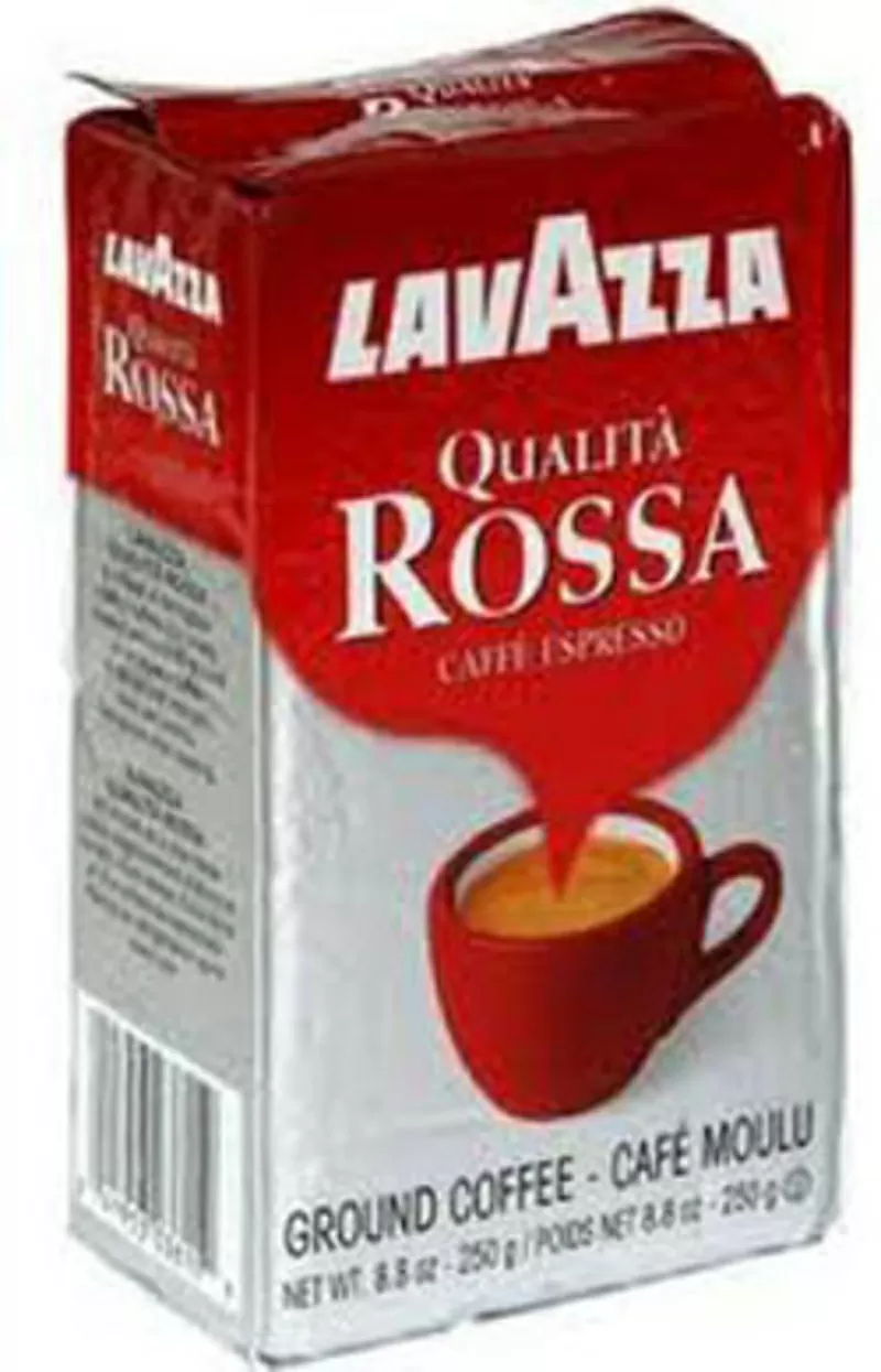 Кофе молотый Lavazza Qualita Rossa (брикет 250г)