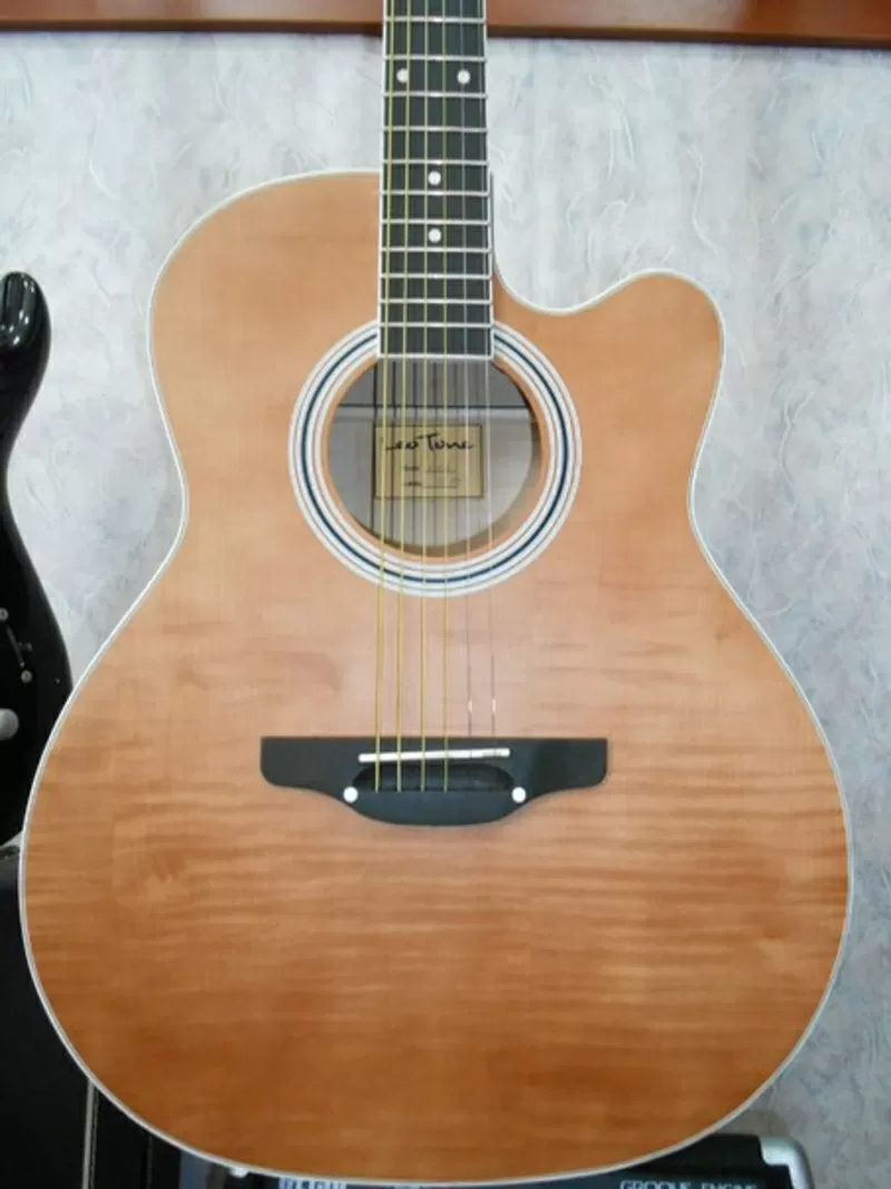 Новая Акустическая Гитара Leo Tone L-01 8