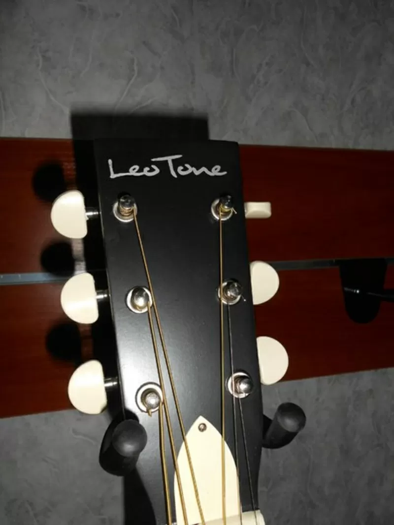 Новая Акустическая Гитара Leo Tone L-01 Синяя 8