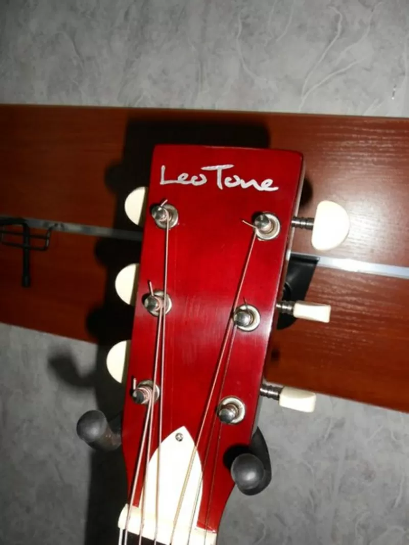 Новая Акустическая Гитара Leo Tone L-17 Cherry 7