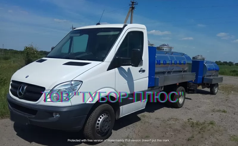 Автоцистерни для води та молока. Рибовоз. Асенізаторні машини. Продаж 3